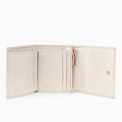 Portfel damski skórzany PUCCINI ZEN ZN9187 6A Beżowy