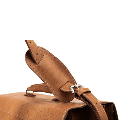 BIG torba biznesowa skórzana KEMER VOOC TC12 Camel Edycja Limitowana