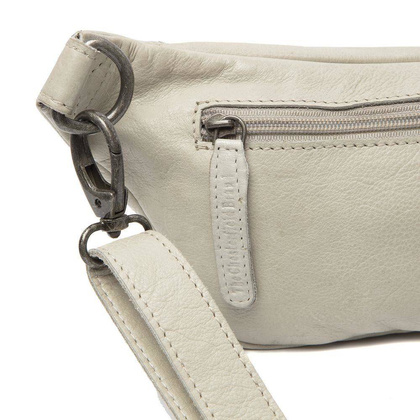 Saszetka / nerka skórzana Valencia Jasno szara - min. zamówienie 20 / 50 / 100 szt.