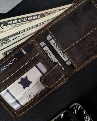 Skórzany portfel dla mężczyzny