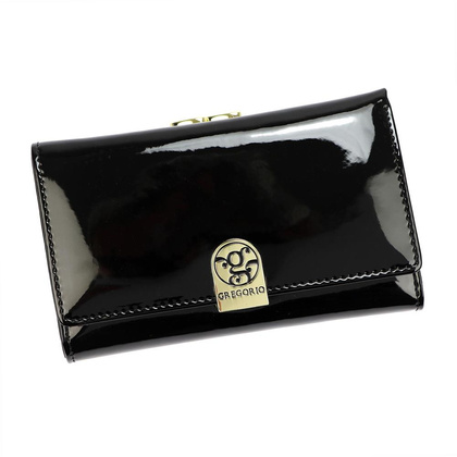 Portfel damski skóra naturalna czerwony LS-108