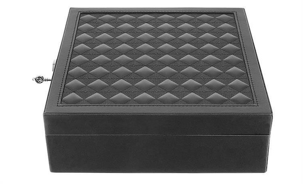 Kuferek na biżuterię - czarny Beautylushh