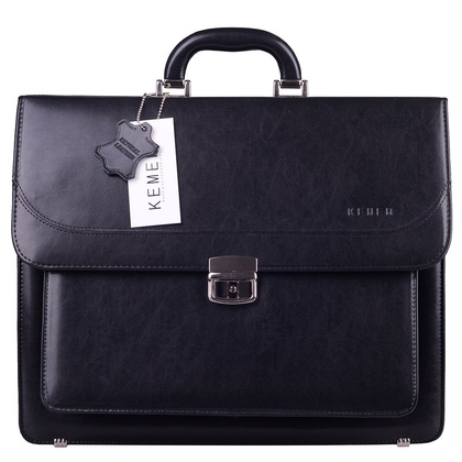 Teczka skórzana KEMER B 831/DW-01-S3-231 Czarna