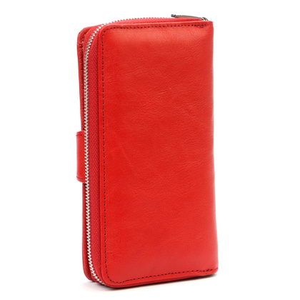 Klasyczny skórzany portfel damski Pierre Cardin