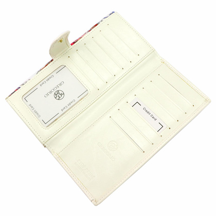 Portfel damski skórzany PELLUCCI KL-122 multicolor