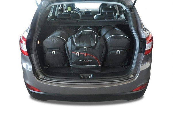 HYUNDAI ix35 2010-2013 TORBY DO BAGAŻNIKA 4 SZT KJUST