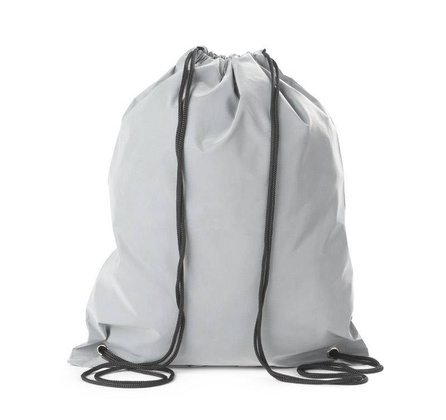 Worek na sznurkach VISI z materiału odbijającego światło