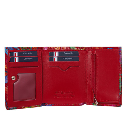 Czerwony portfel damski BajuBaj PD1135s116 RFID