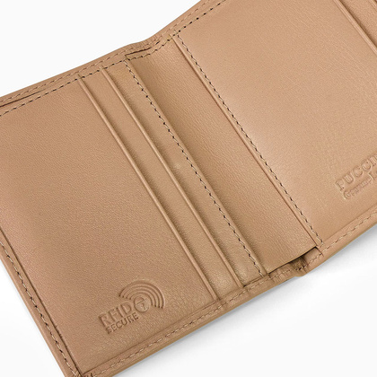 Portfel damski skórzany PUCCINI ZEN ZN9187 2A Brązowy