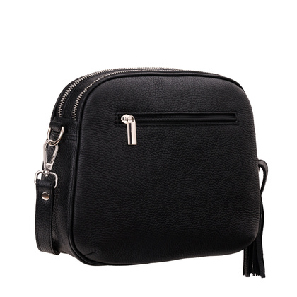 Skórzana listonoszka Canaletto z tłoczeniem plecionki – elegancja i funkcjonalność TD808s33t1