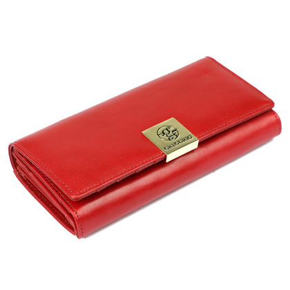 Portfel skórzany GREGORIO GS-102 Niebieski