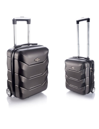 Bardzo mała kabinowa walizka KEMER RGL 720 SS Grafitowa