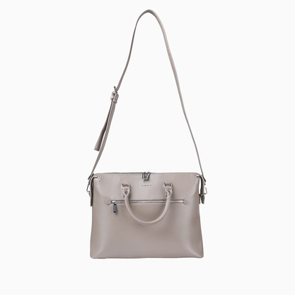Torba z miejscem na laptop do 14" PUCCINI FASHION BAXP0036 2A Beżowa