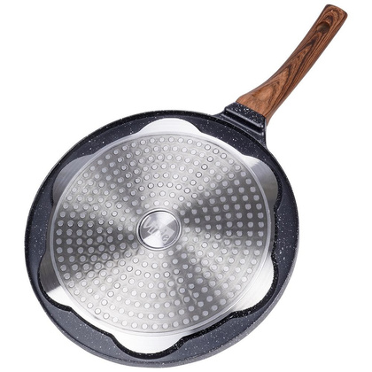 Patelnia do jajek granitowa 7 otworów BLACK&WOOD 26 cm