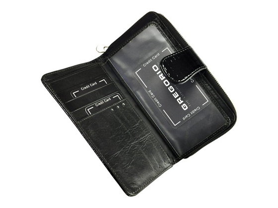 Portfel damski skórzany PELLUCCI GF116 Zielony