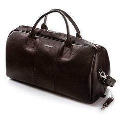 Podróżna torba ze skóry BRØDRENE cortez c10 ciemny brąz - min. zamówienie 20 / 50 / 100 szt.