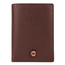 Etui na karty with flap Bond Brown