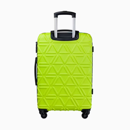 Średnia walizka PUCCINI CALIFORNIA ABS018B 5B Limonkowa