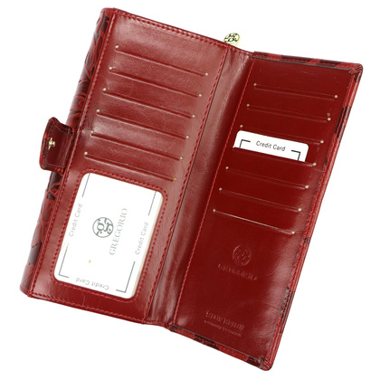 Portfel damski skórzany PELLUCCI HL-122 beż