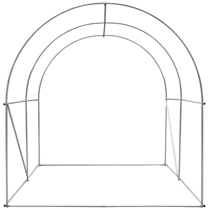 SZKLARNIA TUNEL OGRODOWY 200x200x200CM ZIELONY