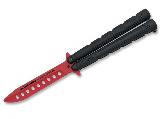 Nóż K25 36251 Balisong Trainer Czerwony