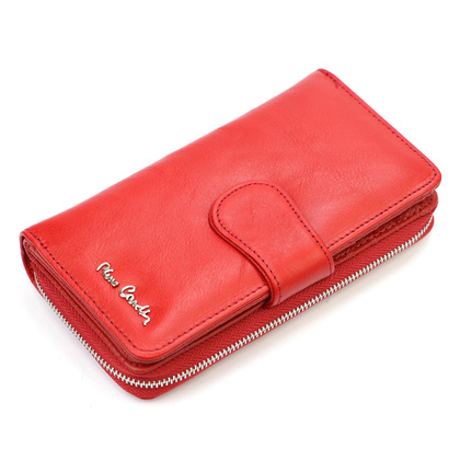 Klasyczny damski skórzany porfel Pierre Cardin