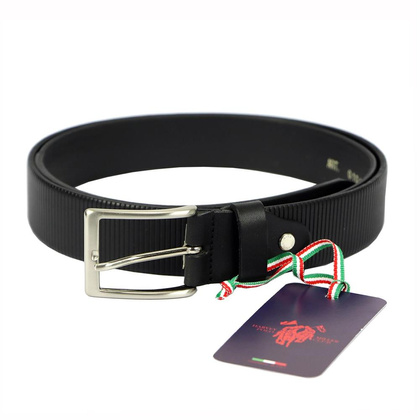 Pasek męski skórzany Harvey Miller 010/35 ciemny brąz