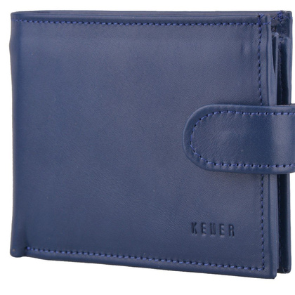 Portfel męski skórzany KEMER P29 LK Granat - min. zamówienie 20 / 50 / 100 szt.