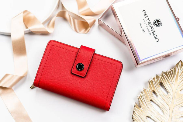 Portfel damski eko PTN 002-SAF Red