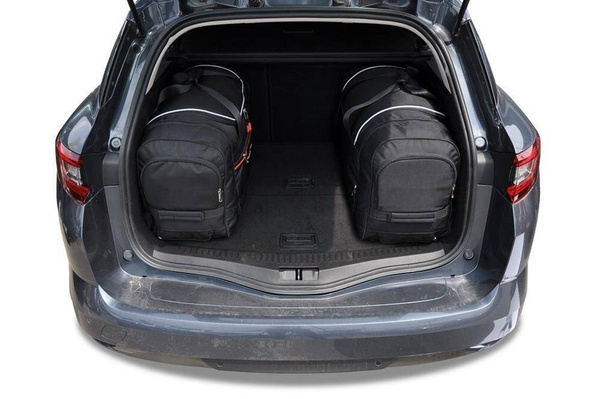 RENAULT MEGANE GRANDTOUR 2016+ TORBY DO BAGAŻNIKA 4 SZT KJUST