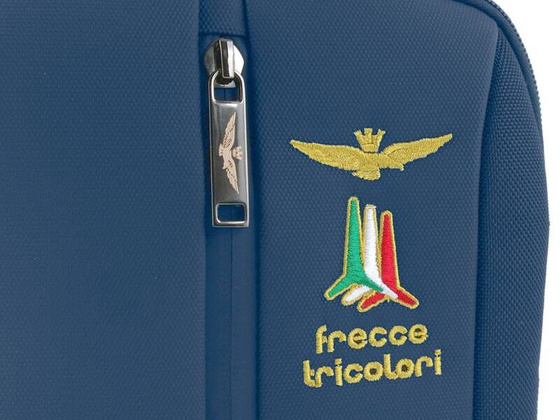 Torba na ramię AERONAUTICA MILITARE Drone Granatowa