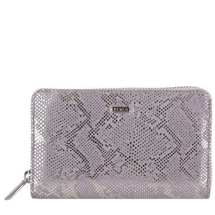 Portfel damski skórzany KEMER D48 Antracytowy - min. zamówienie 20 / 50 / 100 szt.