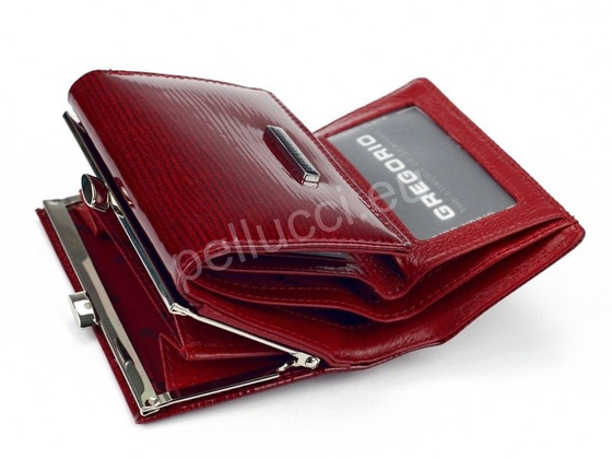 Portfel damski skórzany PELLUCCI LN-117 Niebieski