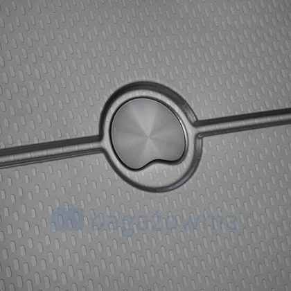 Duża walizka DELSEY Turenne Srebrna