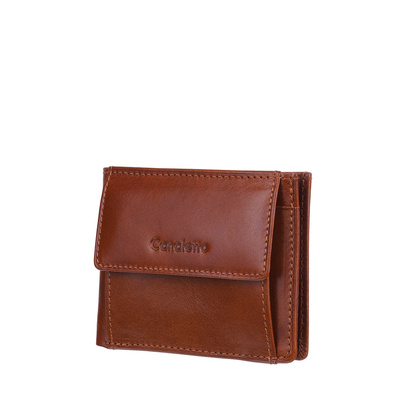 Mały skórzany portfel Canaletto – elegancja, funkcjonalność i ochrona RFID PD1055cs40GR