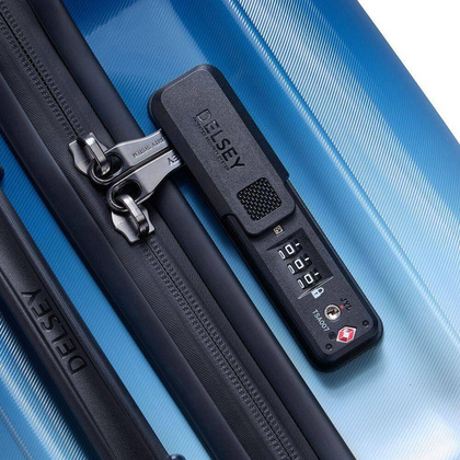 Walizka CACTUS 66 cm biało-niebieska