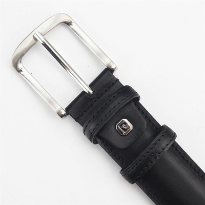 Pasek męski skórzany PIERRE CARDIN PSN 6209 Czarny