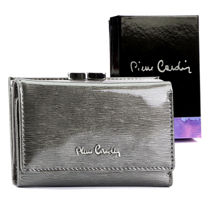 Nieduży portfel skórzany damski Pierre Cardin