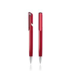 Długopis plastikowy w metalicznym kolorze / Elli