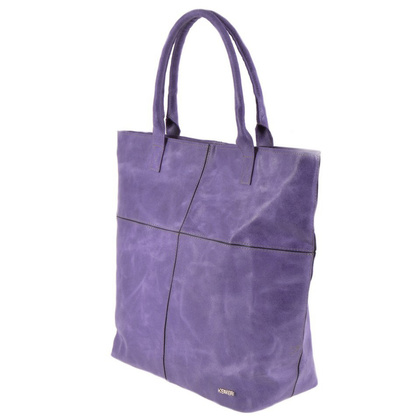 Torebka damska skórzana KEMER 753 Fioletowa min. zamówienie 20 / 50 / 100 szt.