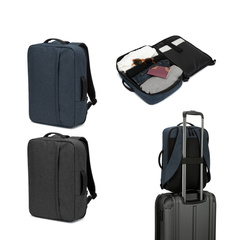 NIAMEY. 15. Plecak na laptopa 6" z poliestru z recyklingu o wysokiej gęstości 300D