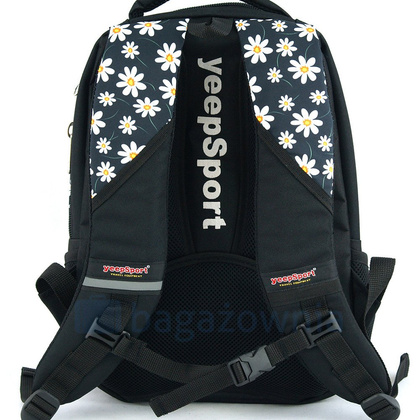 Plecak sportowy KEMER S113DX Biało Czarny - min. zamówienie 20 / 50 / 100 szt.