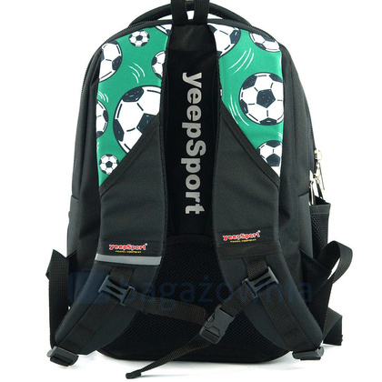 Plecak sportowy KEMER S94DX Zielono Biały - min. zamówienie 20 / 50 / 100 szt.