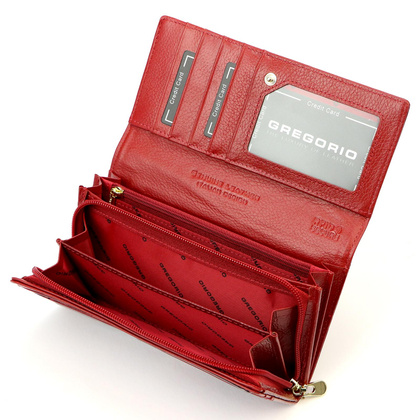 Portfel damski skórzany PELLUCCI BTS-106 Niebieski