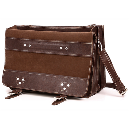 Big torba skórzana biznesowa KEMER VOOC TC8 czarny