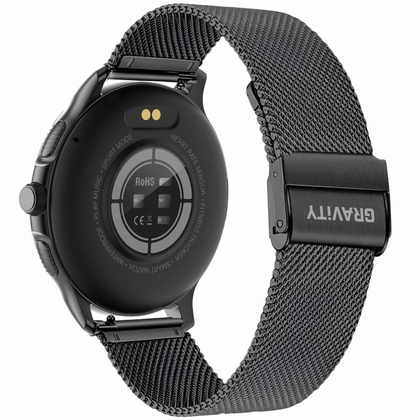 SMARTWATCH UNISEX GRAVITY GT12-2 - ROZMOWY BLUETOOTH, DODATKOWY PASEK (sg035b)