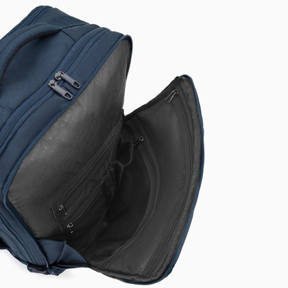 Duży plecak podróżny kabinowy PUCCINI EASY PACK PM9028 7A Granatowy