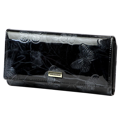 Portfel damski skórzany PELLUCCI BTS-122 Niebieski