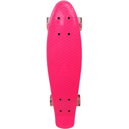 DESKOROLKA PLASTIKOWA 22 CALE ENERO RÓŻOWA LED