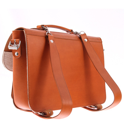 TECZKA SKÓRZANA 3W1 KEMER VOOC Vintage P13 BRĄZOWA